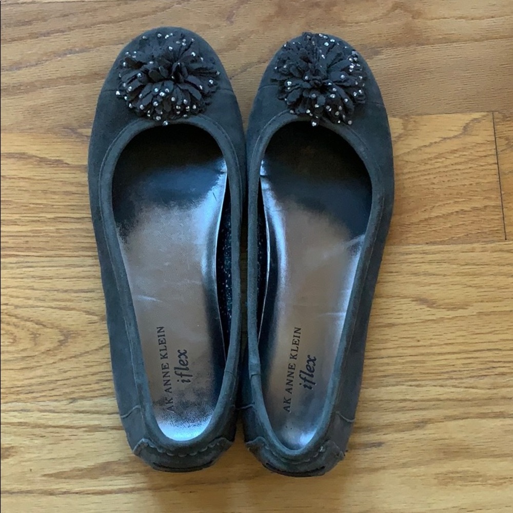 Suede AK Anne Klein Iflex Shoes
